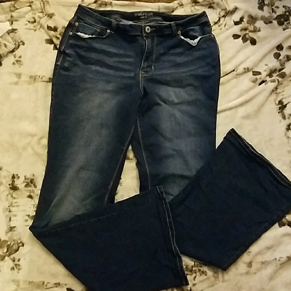 Maurices curvy 15/16 Long jeans